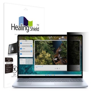 힐링쉴드 델 인스피론 16 5645 SNS 메신저 사이드 프라이버시 보안필름, 1개