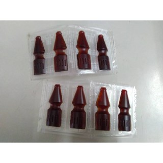 晶晶象皮糖 ( 一片4入 ) 橡皮糖 QQ糖 象皮QQ軟糖 可樂味/綜合水果味, 可樂味 (一片4入), 1個