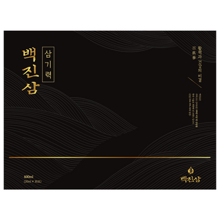 백진삼 삼기력, 600ml, 1박스