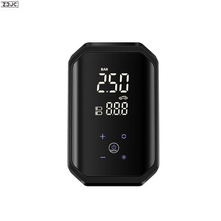 Z3JC 便攜式車載充氣泵大流量按鍵款無線充電警示燈胎壓顯示數碼顯示, 全屏觸摸款無線大流量2000*2mah:如圖, 1個