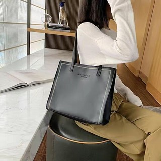 時尚大容量豹紋手提單肩托特包