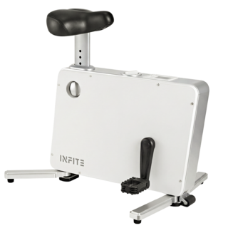 인피테 루틴 바이크 실내자전거 미니 접이식 유산소 사이클 운동기구, 메탈릭화이트, RUT-1103