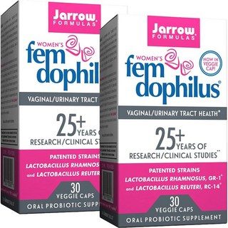 Jarrow FORMULAS 賈羅公式 Fem Dophilus女性益生菌膠囊, 30顆, 2盒