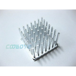 小白的生活工場*EK4 冷鍛全鋁圓柱式散熱片 (26*26*17mm)