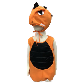 台灣製 兒童澎澎恐龍裝, 橘色, 1個