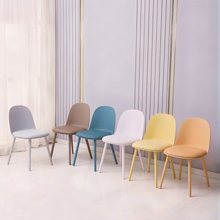 RM디자인 릴리 식탁의자 디자인 플라스틱 카페 인테리어 의자, 릴리-오렌지, 1개