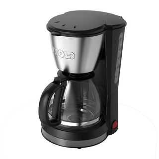 우놀드 대용량 드립 커피메이커 1.5L, 대용량 1.5L 드립커피메이커 UDC-289915, 블랙