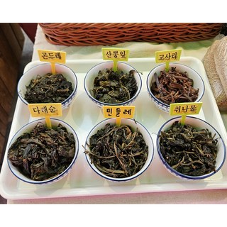 [고봉상회]청강원도 건나물 국내산 곤드레 다래순 고사리 취나물 뽕 건강 반찬, 건산뽕잎 100g, 1개