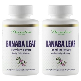 파라다이스허브즈 바나바 리프 베지테리안 캡슐, 180정, 2개