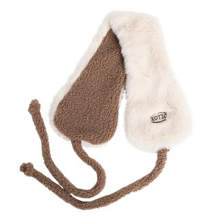 【保暖超舒適】仿羔羊絨雙面耳罩 XGA0032 綁帶耳罩 雙面耳罩 毛耳罩 羊羔絨 冷帽 冬天配件 露營 冬帽