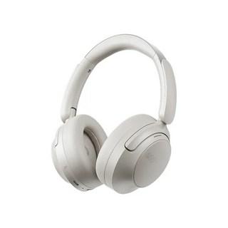 QCY H3 S 真無線降噪藍牙耳罩式耳機，Hi-Res Audio，藍牙6.0，-56dB深度降噪，102小時超強續航，244g羽量級, 白色