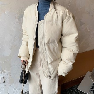 빵복 숏패딩 여사친 가을 겨울 오버사이즈 패딩 코트