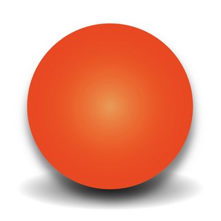 NORDITION 曲棍球 - 5個/組 台灣製 55G 65MM 直排輪 陸上曲棍球 街上曲棍球 冰球 控球 球餅, 橘色, 1套