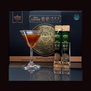 혜민원 인삼다당체 진산 데일리 스틱 TV방영 특허 공법 원료 1개월분 사포닌 진세노사이드, 30개, 10g