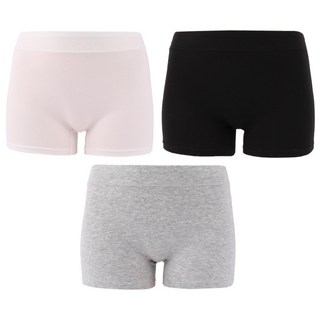 르브니 주니어 순면 95% 속바지 팬티 학생 베이직 여아 드로즈 3종세트 교복속옷