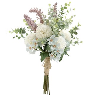 新娘捧花, 尤加利捧花-白球, 1個