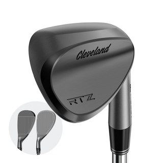 클리브랜드 RTZ 블랙사틴 웨지 S200, (54도), 54도