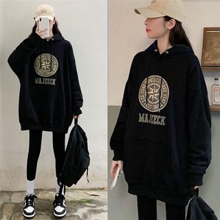 여성후드티 패션 루즈핏 가을겨울 기모 맨투맨 오버핏 프린트 긴팔티 롱티 후디 상의