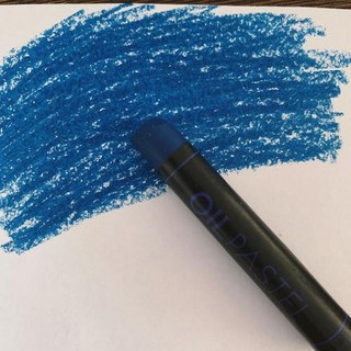 오일파스텔 미술입문 드로잉용품 12 단색 유화 스틱 그림 색칠 더러운 손 크레용 환경 친화적 인 빨, 11)blue-1pcs