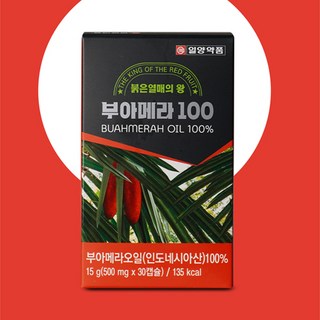 자연이 만든 붉은 에너지 일양약품 부아메라 100 프리미엄 30일분 (500mg X 30캡슐), 1개