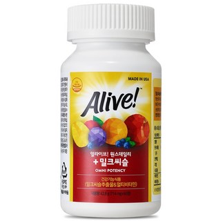 얼라이브 원스데일리 + 밀크씨슬, 60정, 42.8g, 1개