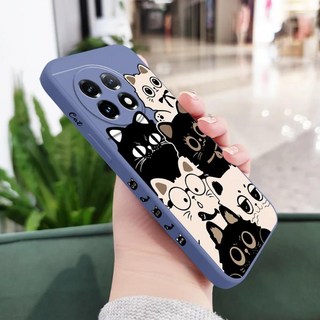 영리한 달콤한 고양이 케이스 실리콘 커버, 1개, 2. Light Blue / N. OnePlus ...