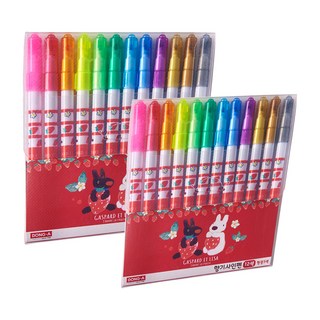 동아연필 향기사인펜 가스파드와리사 12색, 2개, 세트