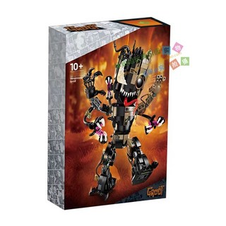 마블 슈퍼히어로 닥터 스트레인지 생텀 대결 호환 블럭 아이언맨 미니피규어, 독이 든 그루트