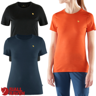 피엘라벤 25SS 베르그타겐 씬 울 숏슬리브 여자 기능성 향취 편안한 반팔 티셔츠 등산 아웃도어