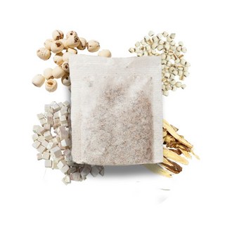 自然堂 脾胃壯壯茶 養生茶包 (蓮子 薏苡仁 茯苓 黃耆) 中藥茶 舒壓, 12g, 1個, 1個裝