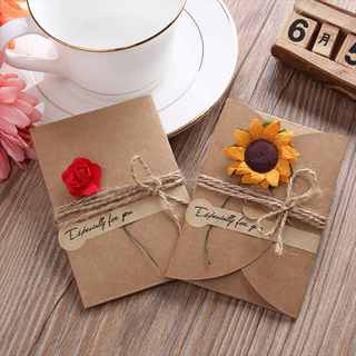 플라워카드 키트 꽃 편지지 크래프트 엽서 만들기 축하 생신 가정의달 장미 카네이션 봉투, 상세페이지 참조