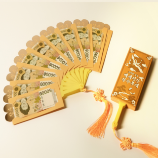 맘초이스 돈부채 용돈부채 어버이날 칠순 팔순 생신 기념일 선물 이벤트 용돈부채 10p, 단일