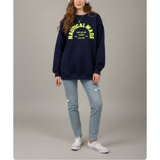 노티컬메이드 포근 기모 맨투맨