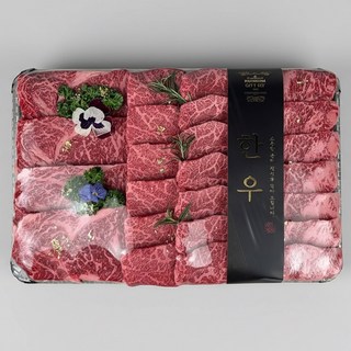 한우선물세트 1++ 한우 투뿔 소고기 구이용, 1개