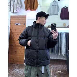 老爺有喜 重磅多口袋素色防風防水羽絨外套-黑(NOF24115262)
