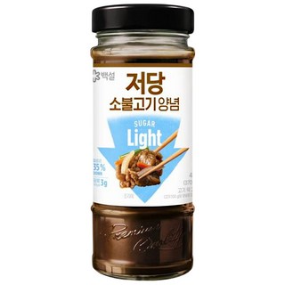 백설 저당 소불고기양념, 1개, 490g