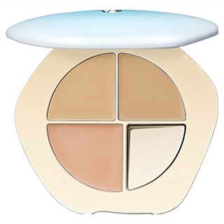 TIMAGE彩棠三色遮瑕盤 遮瑕膏遮斑點痘印黑眼圈 修容提亮膚色 打造無瑕美肌, 膚色, 1個