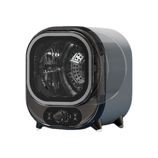 LADUTA 迷你滾筒烘乾機 360°藍光抑菌 35分貝烘乾, 電鍍棕, 德延小型烘乾機