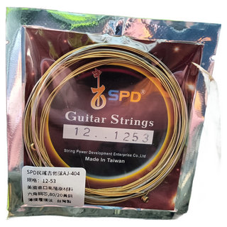 SPD 民謠吉他弦 (80/20黃銅/覆膜/美國進口原料/10/11/12), 1個