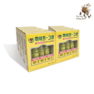 화분 화초 복합비료 모든 식물영양제 앰플형 대량 하이트그린, 80개