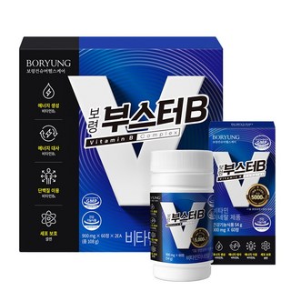 보령 부스터B, 120정, 1개