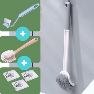 상일상회 부드러운 욕실 청소솔 브러쉬, 변기솔, 1세트