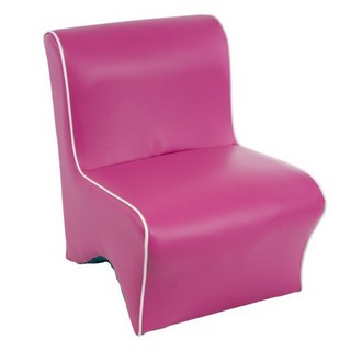 小甜心L型靠背造型椅 色彩繽紛客廳小椅凳 兒童椅 沙發椅凳, 紫色, 1個