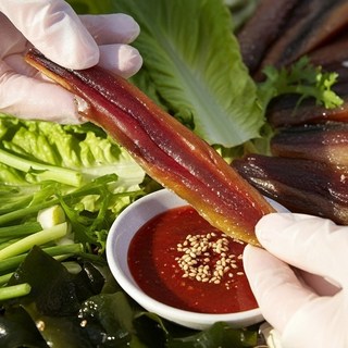 찐신선 포항 구룡포 손질 과메기 야채세트, 1개, 5미 10쪽 야채세트