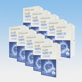 바이오비옴 두뇌엔 닥터PS 70 인지질 포스파티딜세린 대두레시틴 30포 10박스10개월분, 60g, 10개