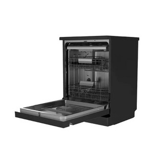 가정용 자동 소형 식기세척기 14인용 블랙&스테인리스 스틸 색상 90분 급속 세척 빌트인/프리스탠딩 60*60*84.5 216240