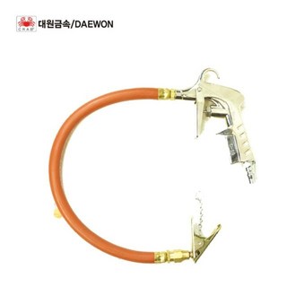 대원금속-타이어 게이지 공기주입기 자전거용 DW-203 str+184fm