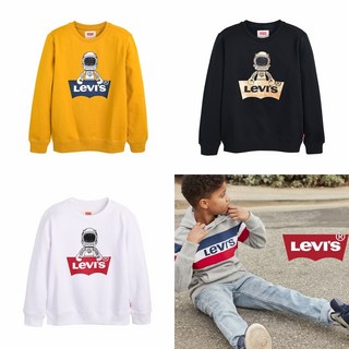 [리바이스키즈] 50%세일 배트윙과 우주인 그래픽이 전면에 프린트된 280G 플리스 풀오버