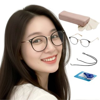 깔끔더하기 블루라이트 차단 안경 뿔테 자외선차단