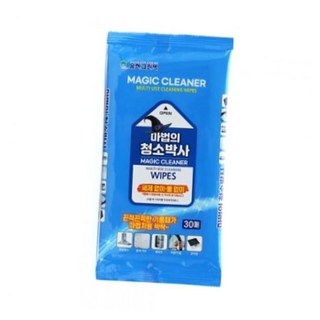 세정물티슈 매직크리너마법의청소박사(30매)찌든때제거